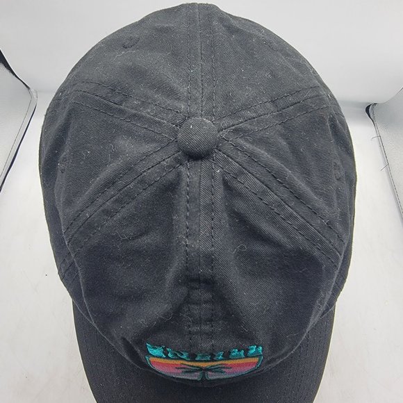 O’Neill Forum Dad Hat Black Outdoors Casual Palm Tree Casual Walking Comort - Picture 6 of 9